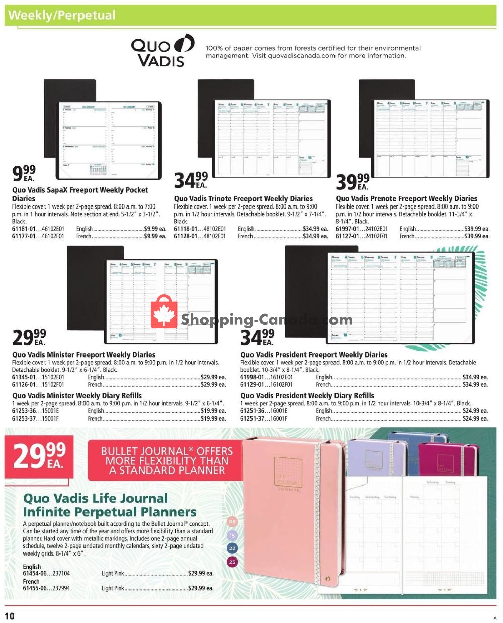 Basics Office Products flyer from Monday July 1, 2019 to Tuesday December 31, 2019 - page 10