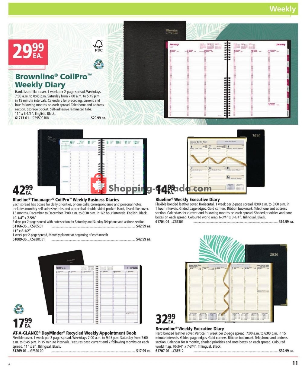 Basics Office Products flyer from Monday July 1, 2019 to Tuesday December 31, 2019 - page 11