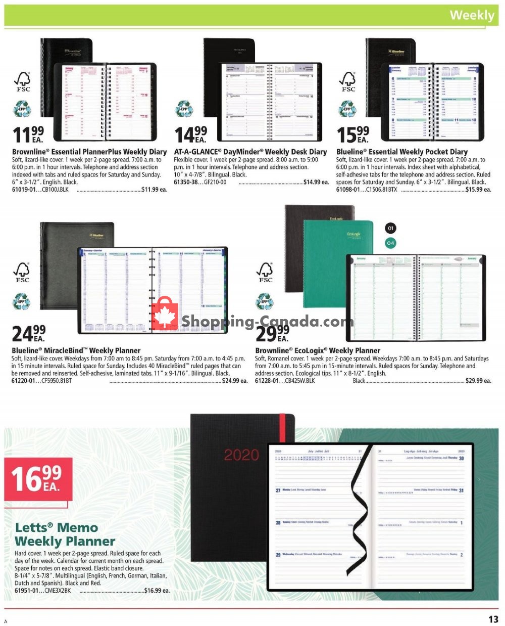 Basics Office Products flyer from Monday July 1, 2019 to Tuesday December 31, 2019 - page 13