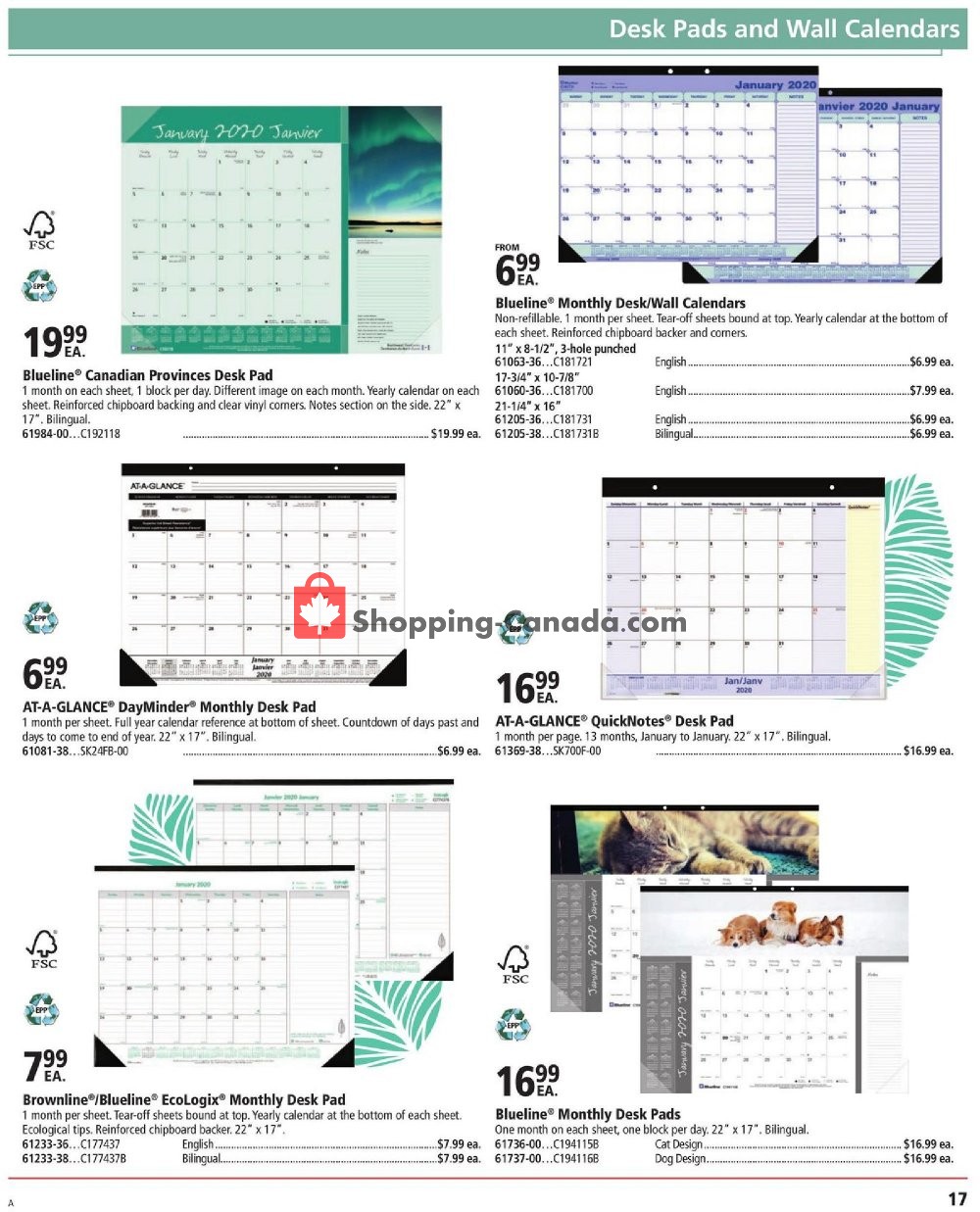 Basics Office Products flyer from Monday July 1, 2019 to Tuesday December 31, 2019 - page 17