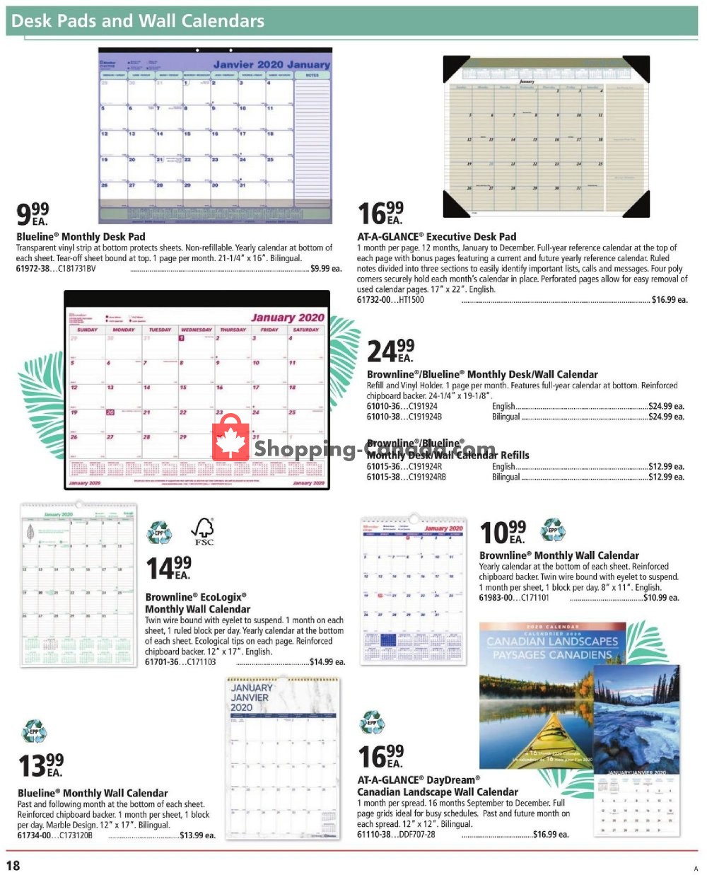 Basics Office Products flyer from Monday July 1, 2019 to Tuesday December 31, 2019 - page 18