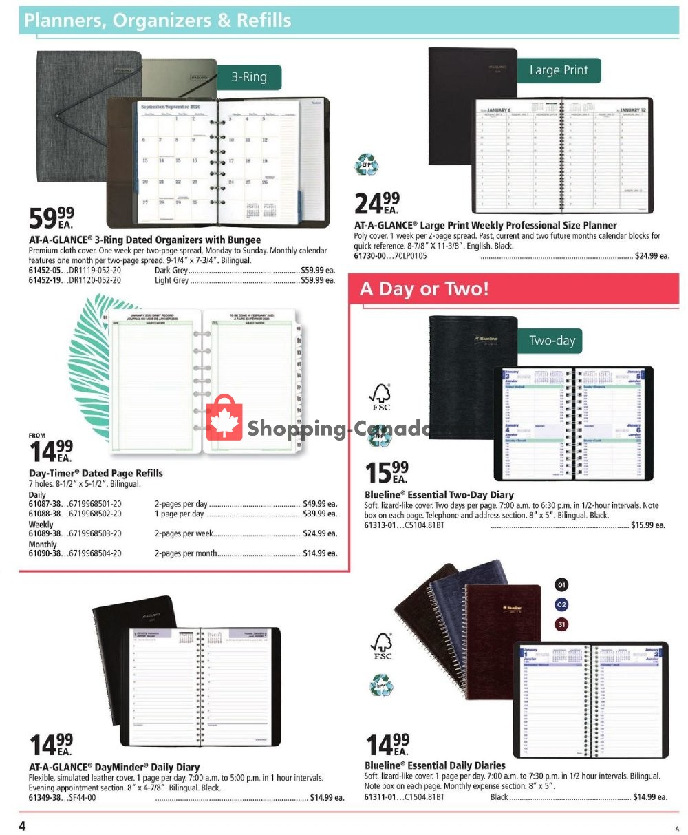 Basics Office Products flyer from Monday July 1, 2019 to Tuesday December 31, 2019 - page 4