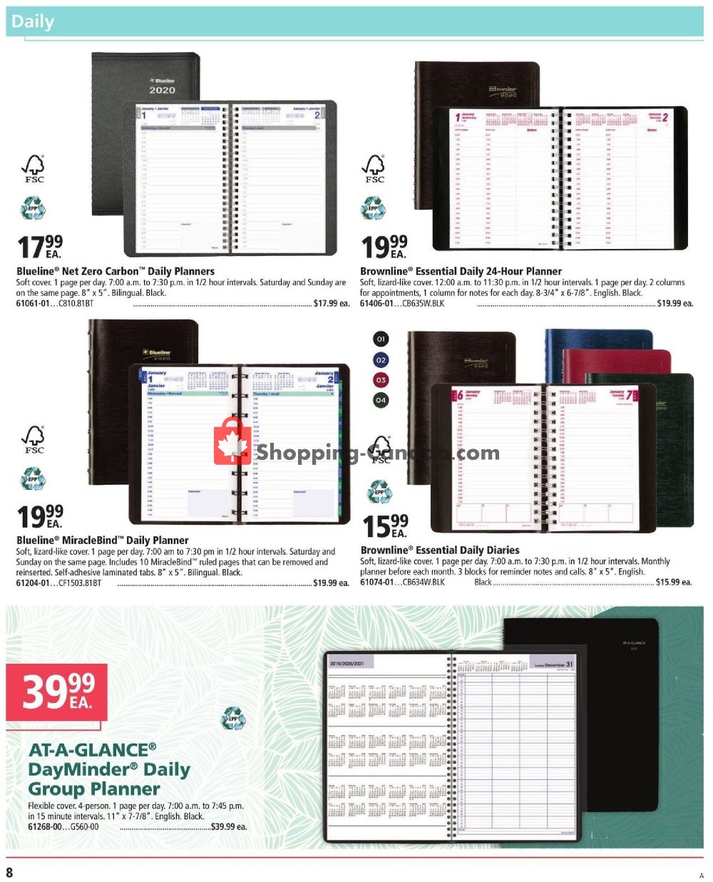 Basics Office Products flyer from Monday July 1, 2019 to Tuesday December 31, 2019 - page 8