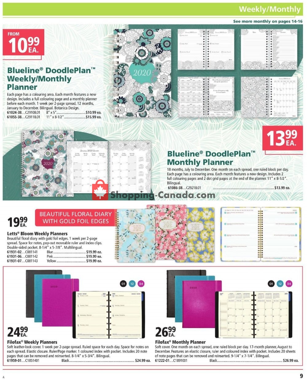 Basics Office Products flyer from Monday July 1, 2019 to Tuesday December 31, 2019 - page 9