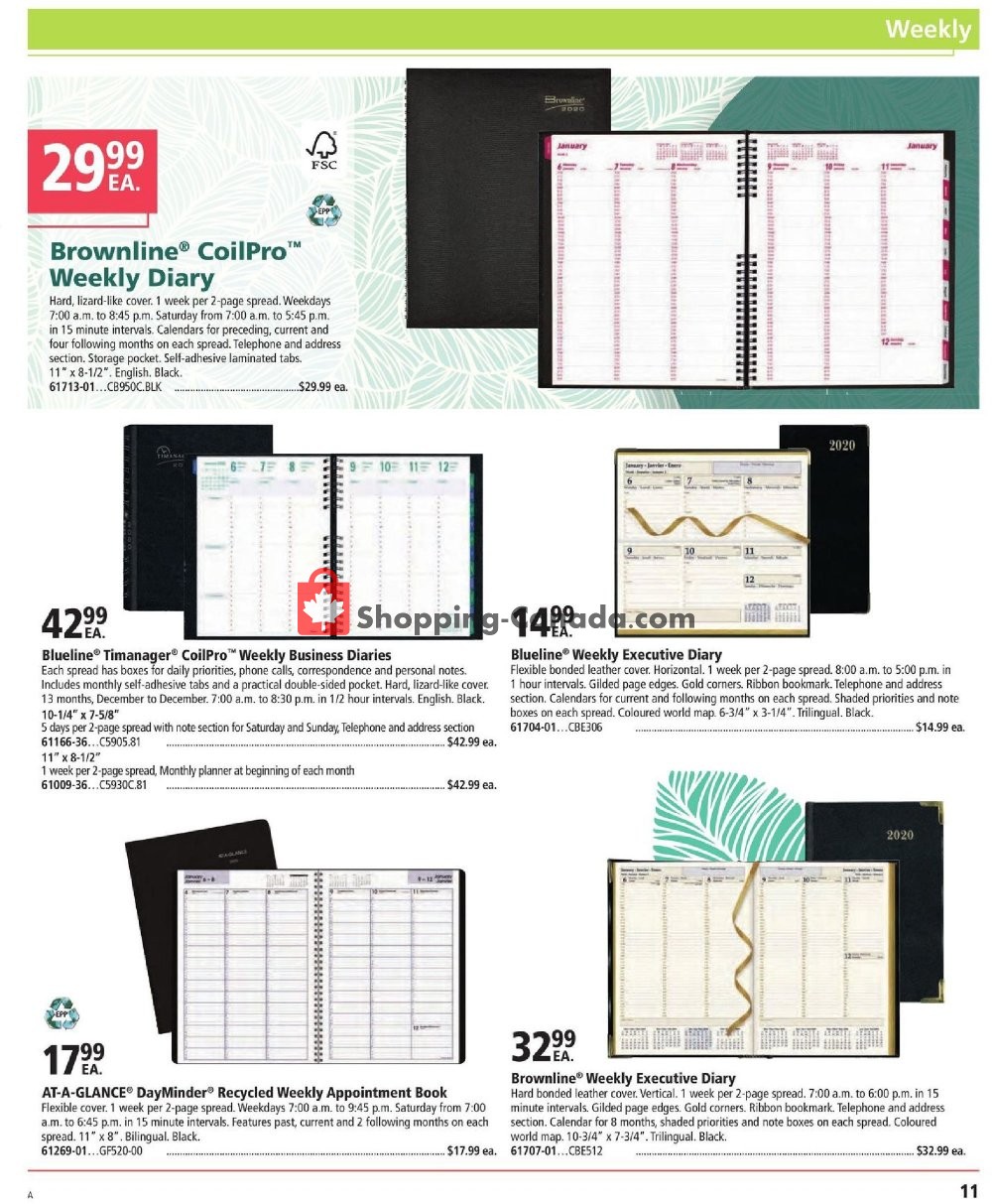 Basics Office Products flyer from Monday July 1, 2019 to Tuesday December 31, 2019 - page 11