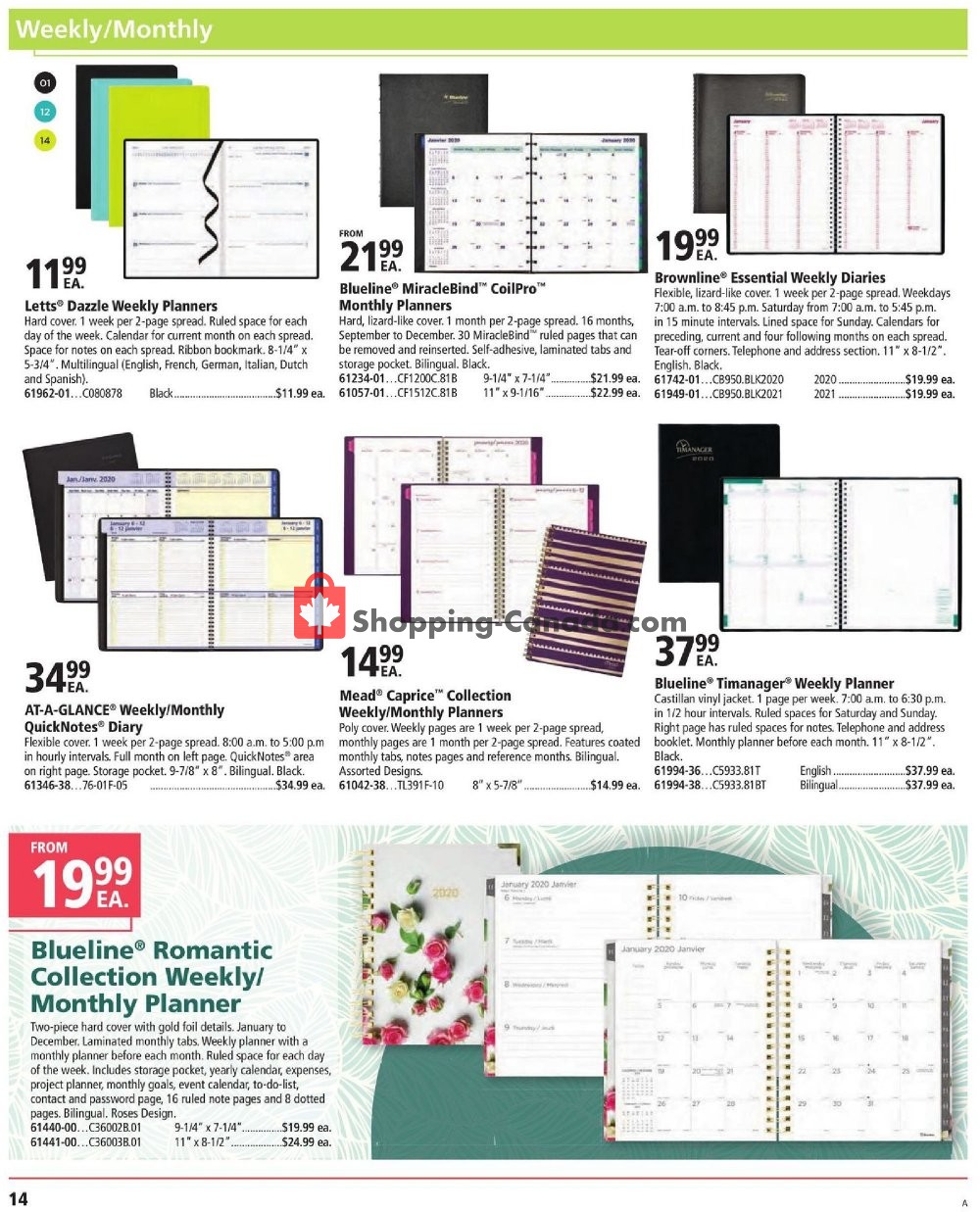 Basics Office Products flyer from Monday July 1, 2019 to Tuesday December 31, 2019 - page 14