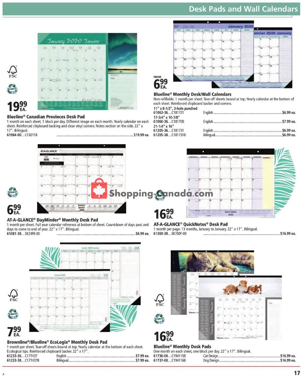 Basics Office Products flyer from Monday July 1, 2019 to Tuesday December 31, 2019 - page 17