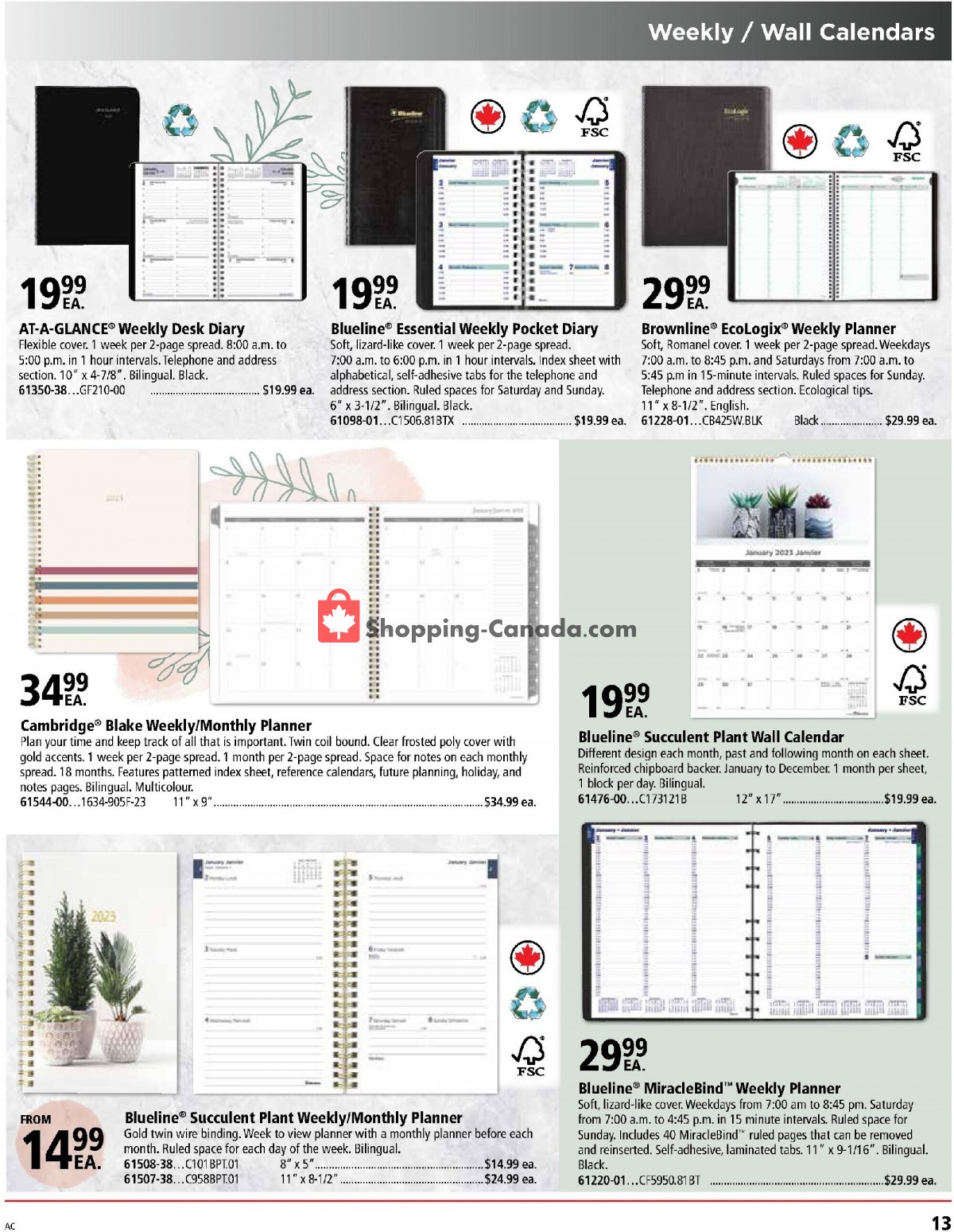 Basics Office Products flyer from Friday July 1, 2022 to Saturday December 31, 2022 - page 13