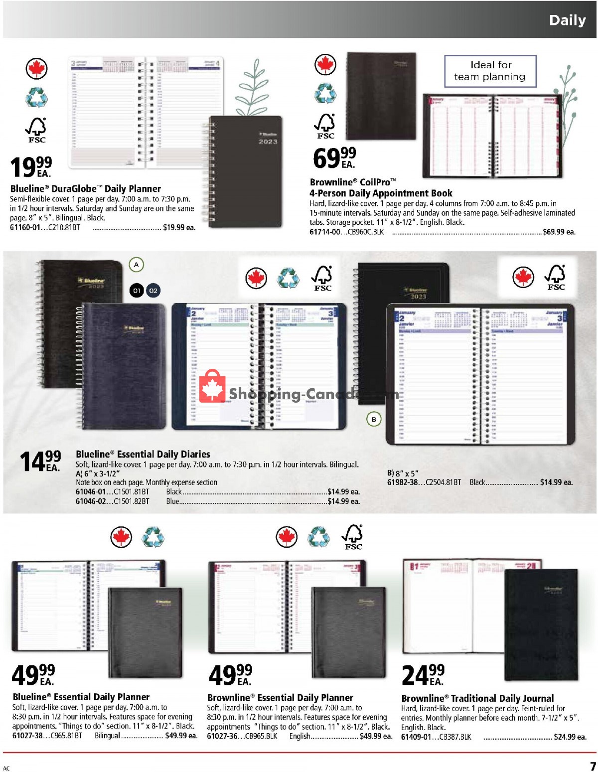 Basics Office Products flyer from Friday July 1, 2022 to Saturday December 31, 2022 - page 7