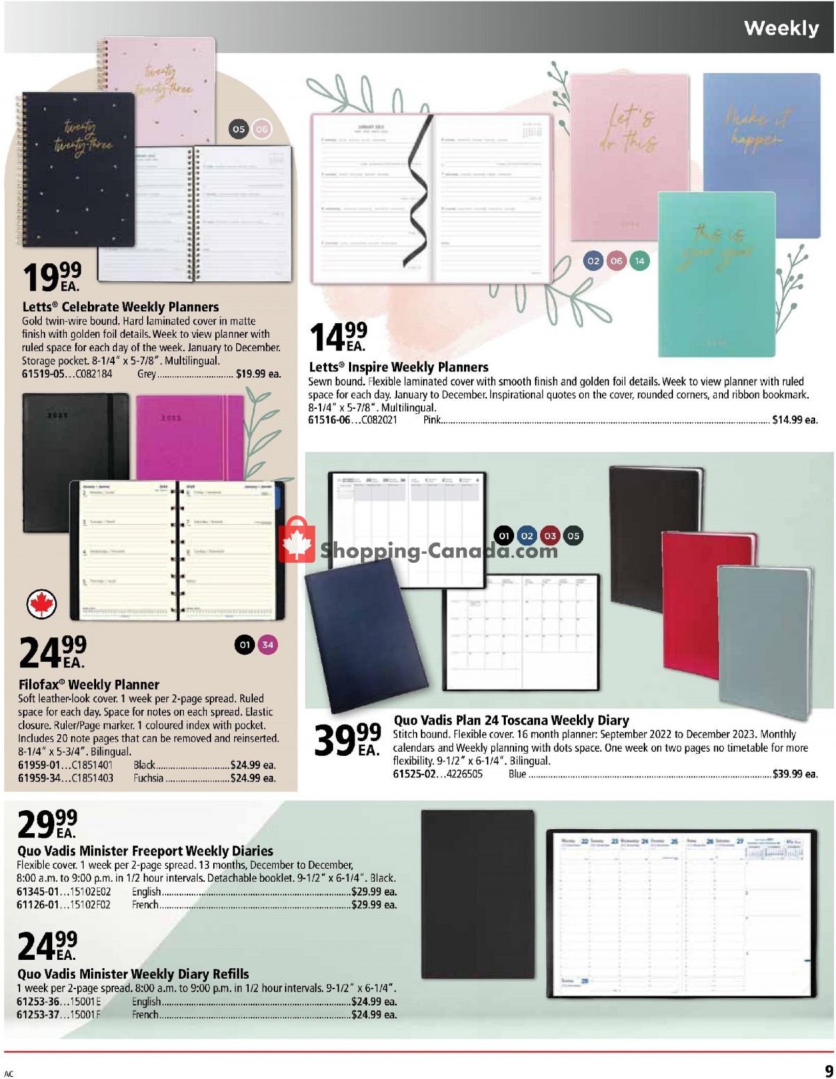 Basics Office Products flyer from Friday July 1, 2022 to Saturday December 31, 2022 - page 9