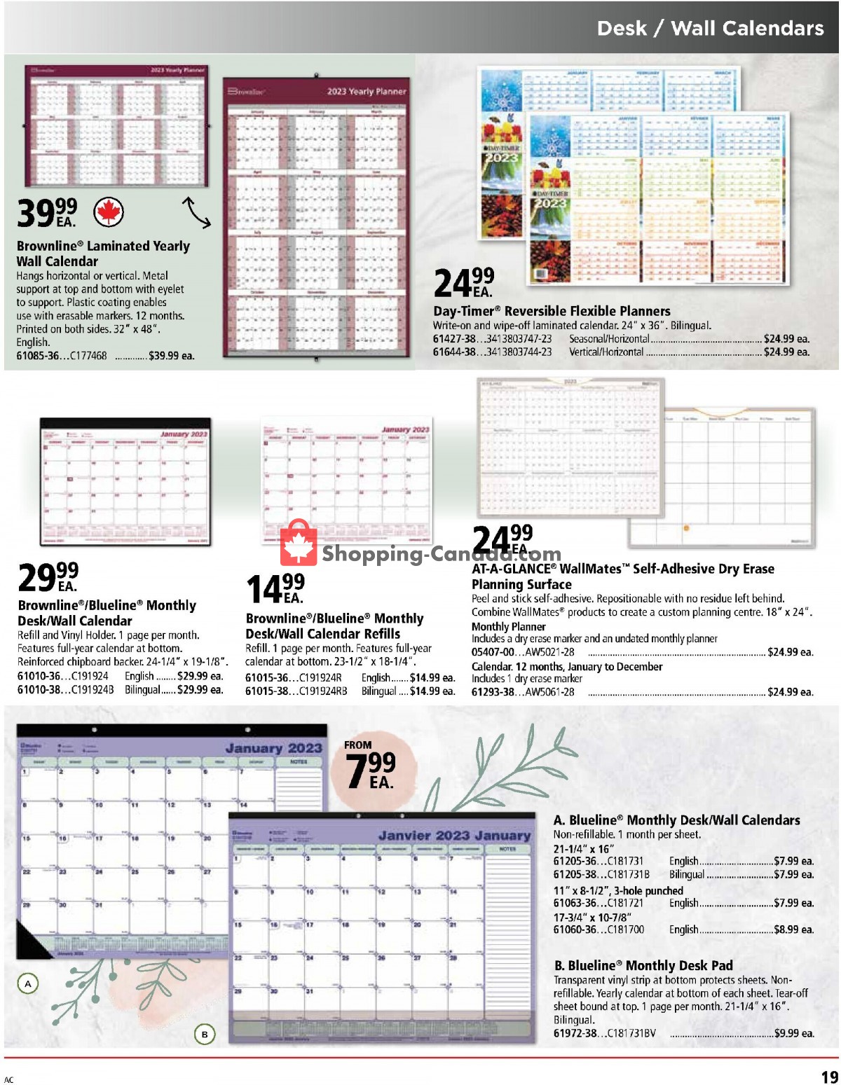Basics Office Products flyer from Friday July 1, 2022 to Saturday December 31, 2022 - page 19