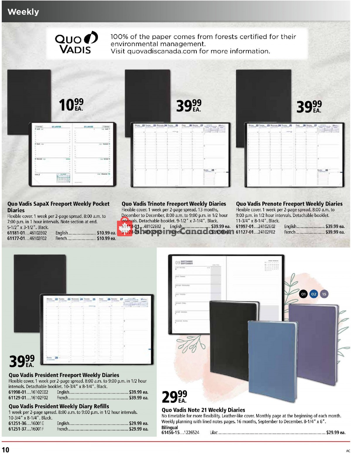 Basics Office Products flyer from Friday July 1, 2022 to Saturday December 31, 2022 - page 10