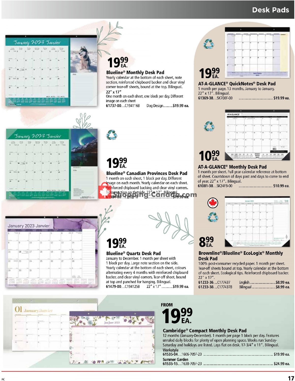 Basics Office Products flyer from Friday July 1, 2022 to Saturday December 31, 2022 - page 17