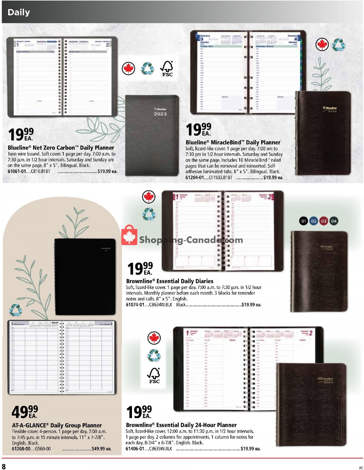 Basics Office Products flyer from Friday July 1, 2022 to Saturday December 31, 2022 - page 8