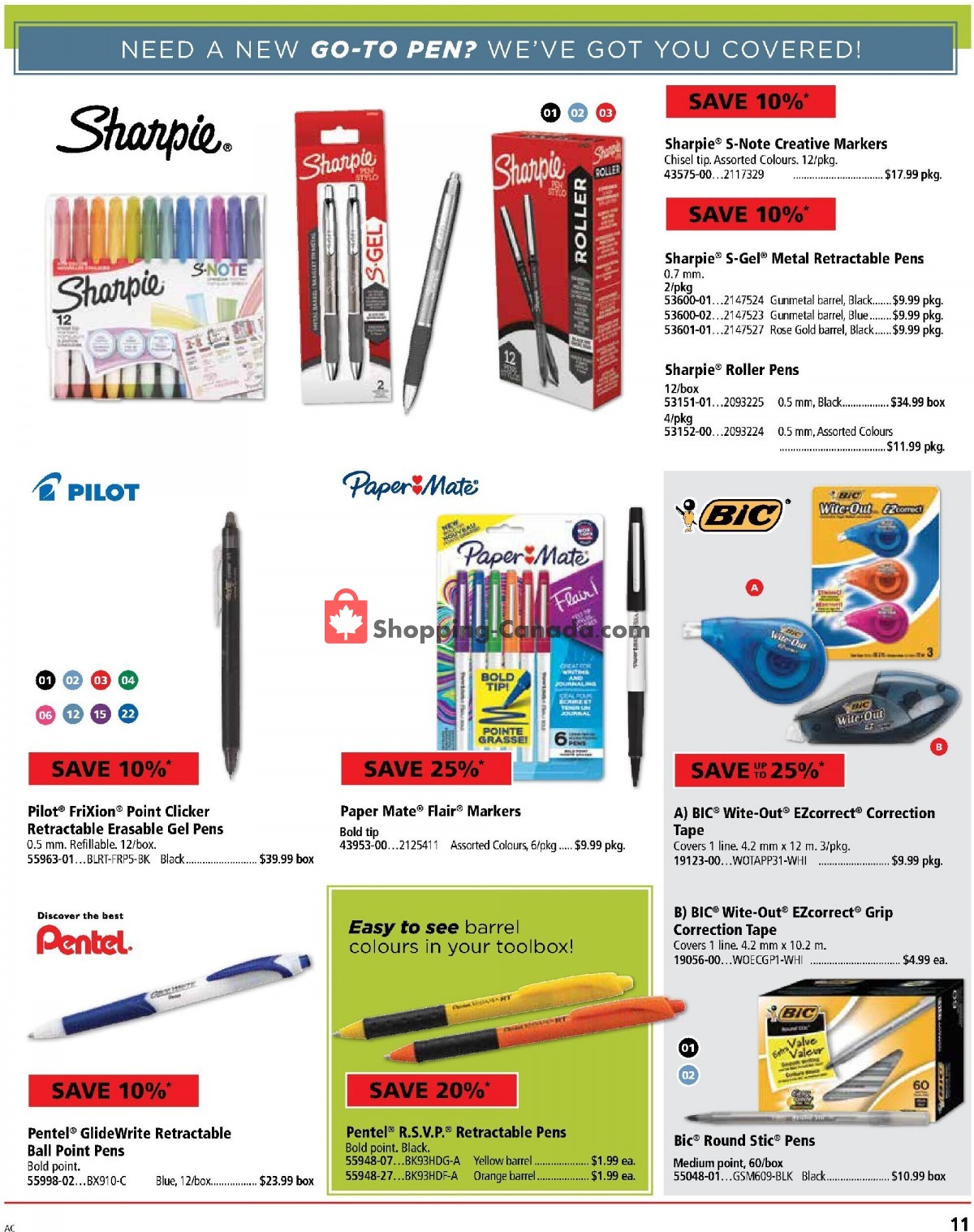 Basics Office Products flyer from Friday July 1, 2022 to Sunday July 31, 2022 - page 11