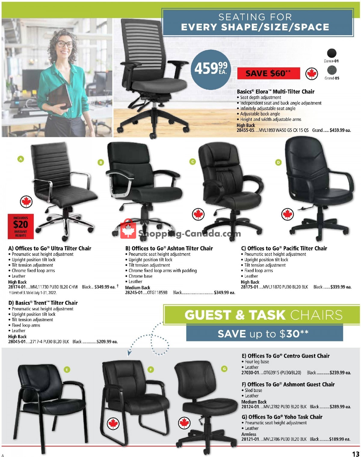 Basics Office Products flyer from Friday July 1, 2022 to Sunday July 31, 2022 - page 13