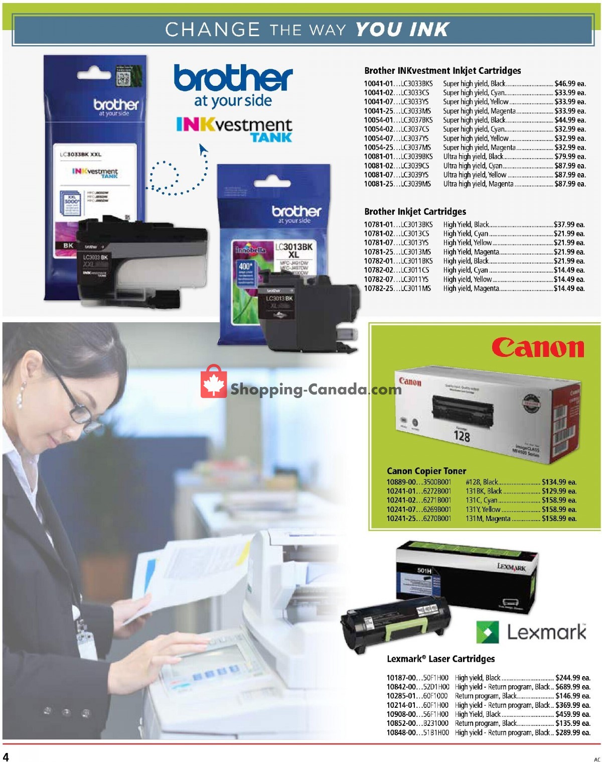 Basics Office Products flyer from Friday July 1, 2022 to Sunday July 31, 2022 - page 4