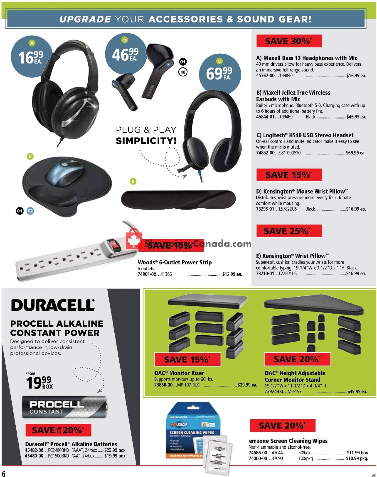 Basics Office Products flyer from Friday July 1, 2022 to Sunday July 31, 2022 - page 6