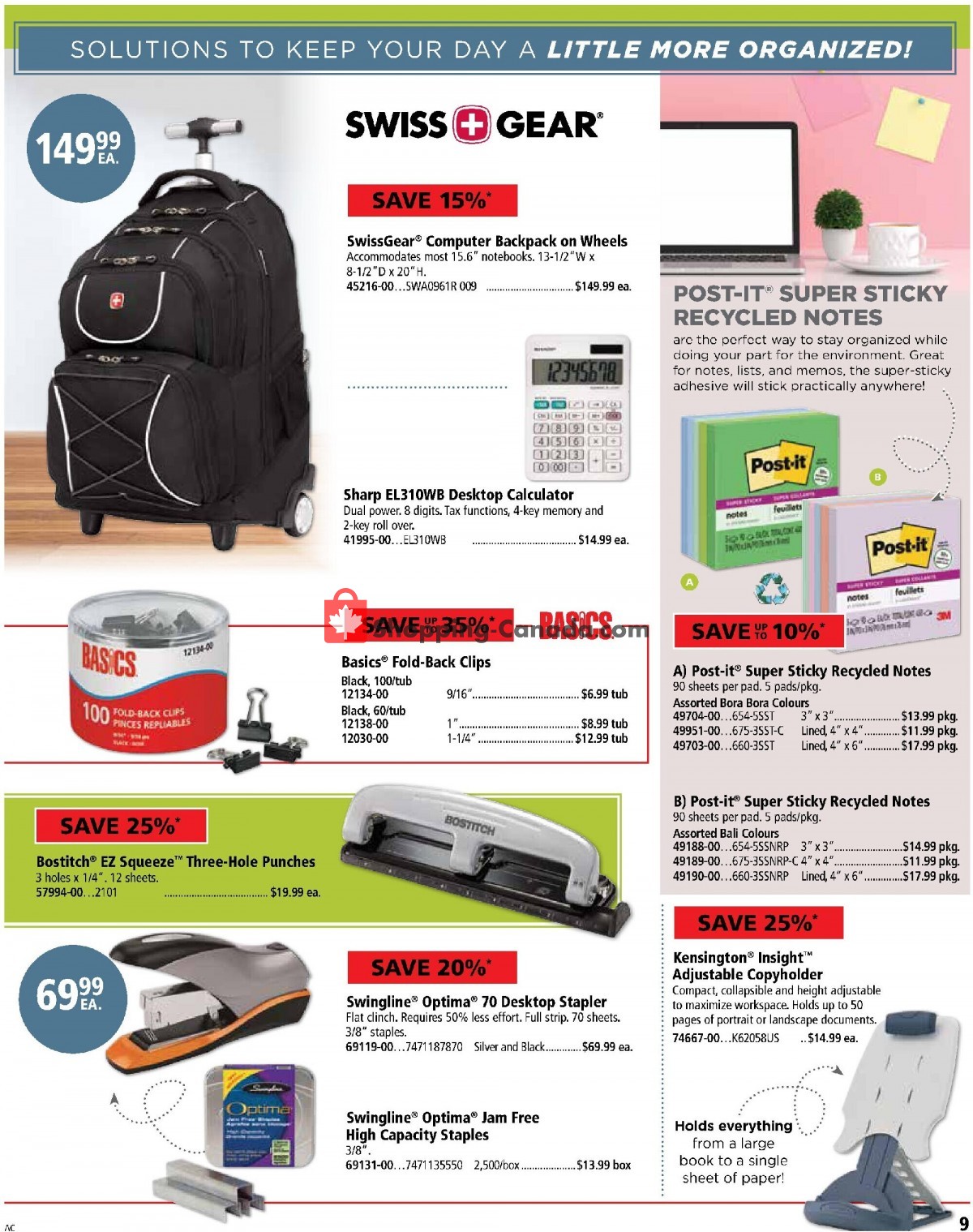 Basics Office Products flyer from Friday July 1, 2022 to Sunday July 31, 2022 - page 9