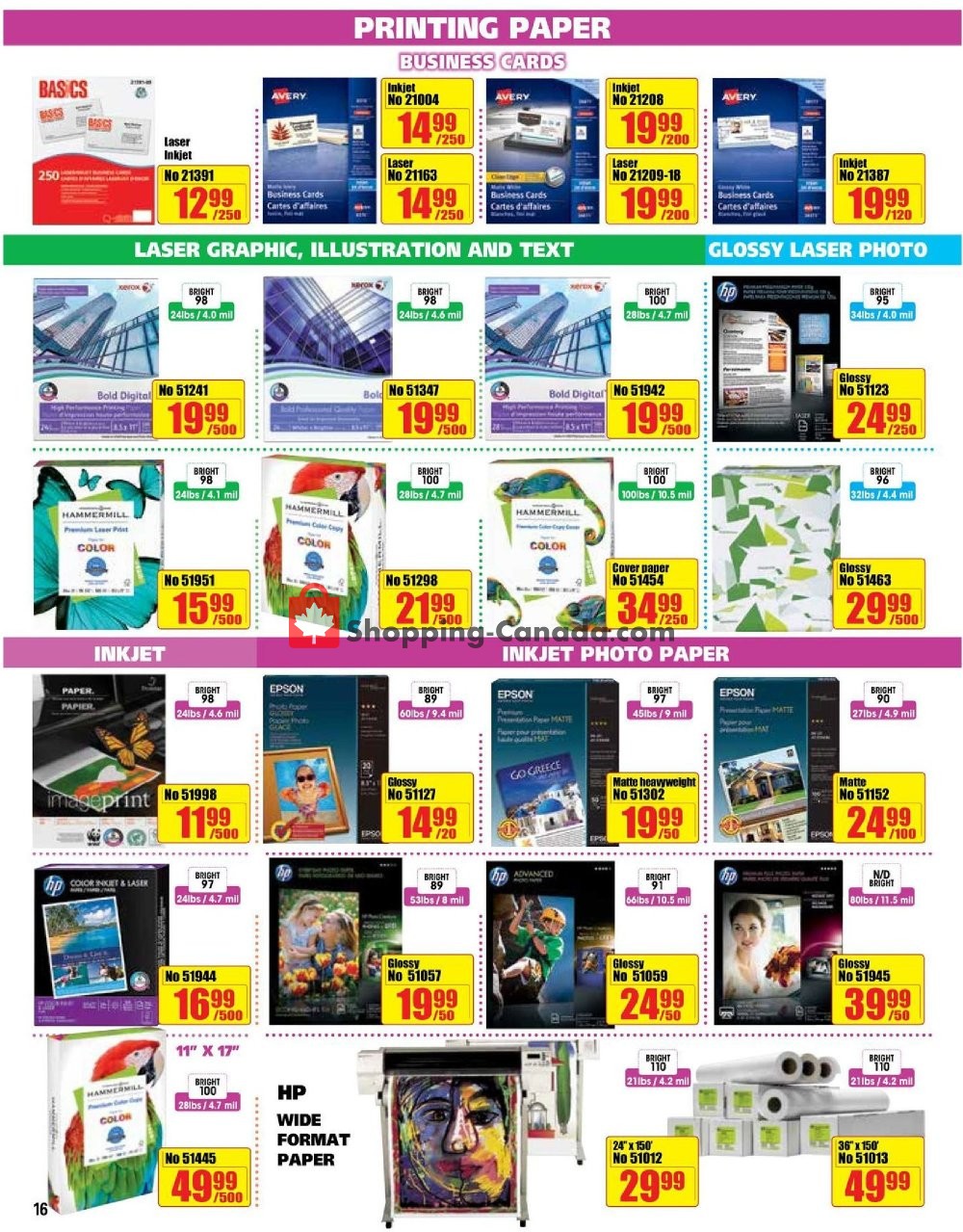 Basics Office Products flyer from Wednesday May 1, 2019 to Sunday June 30, 2019 - page 16