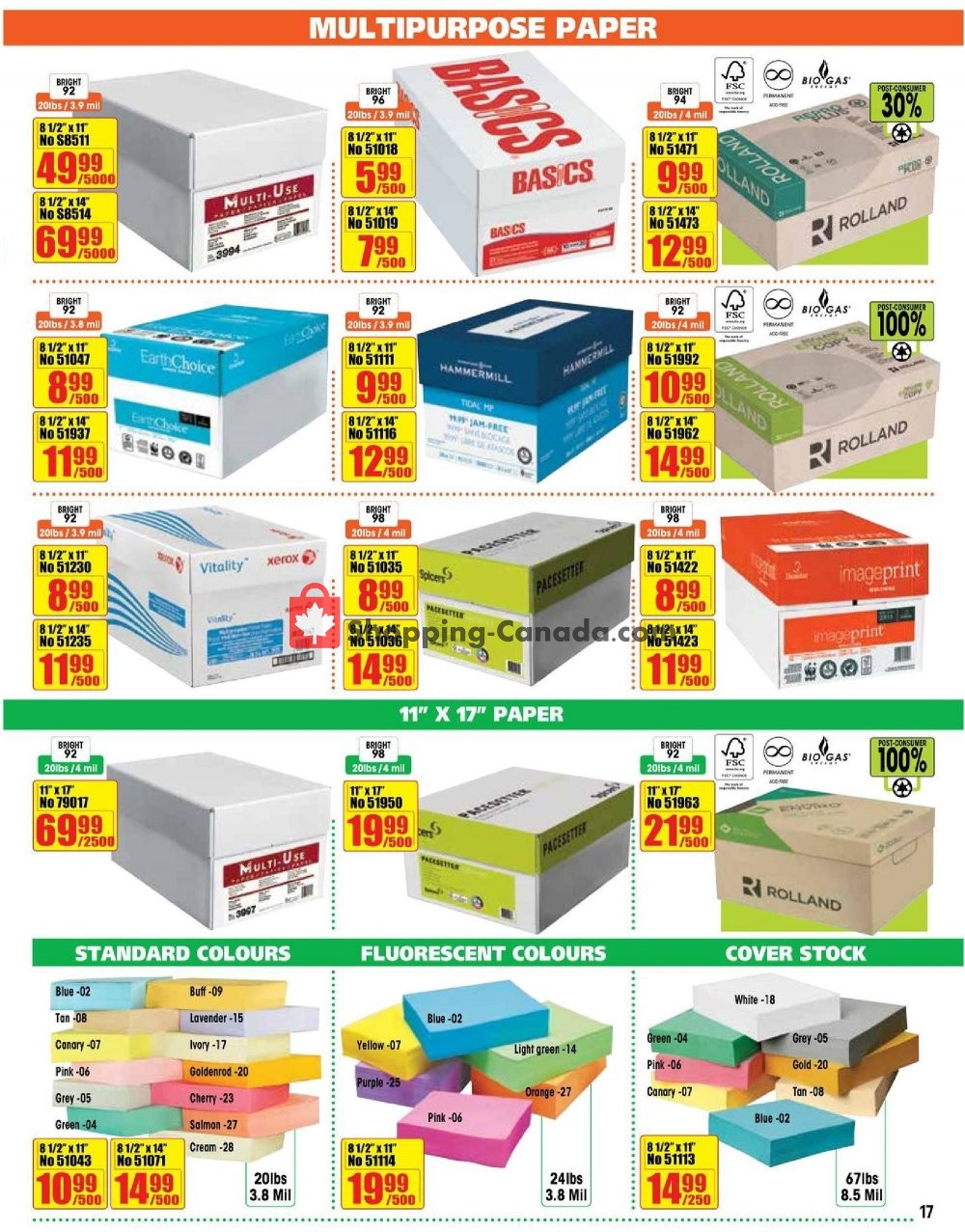 Basics Office Products flyer from Wednesday May 1, 2019 to Sunday June 30, 2019 - page 17