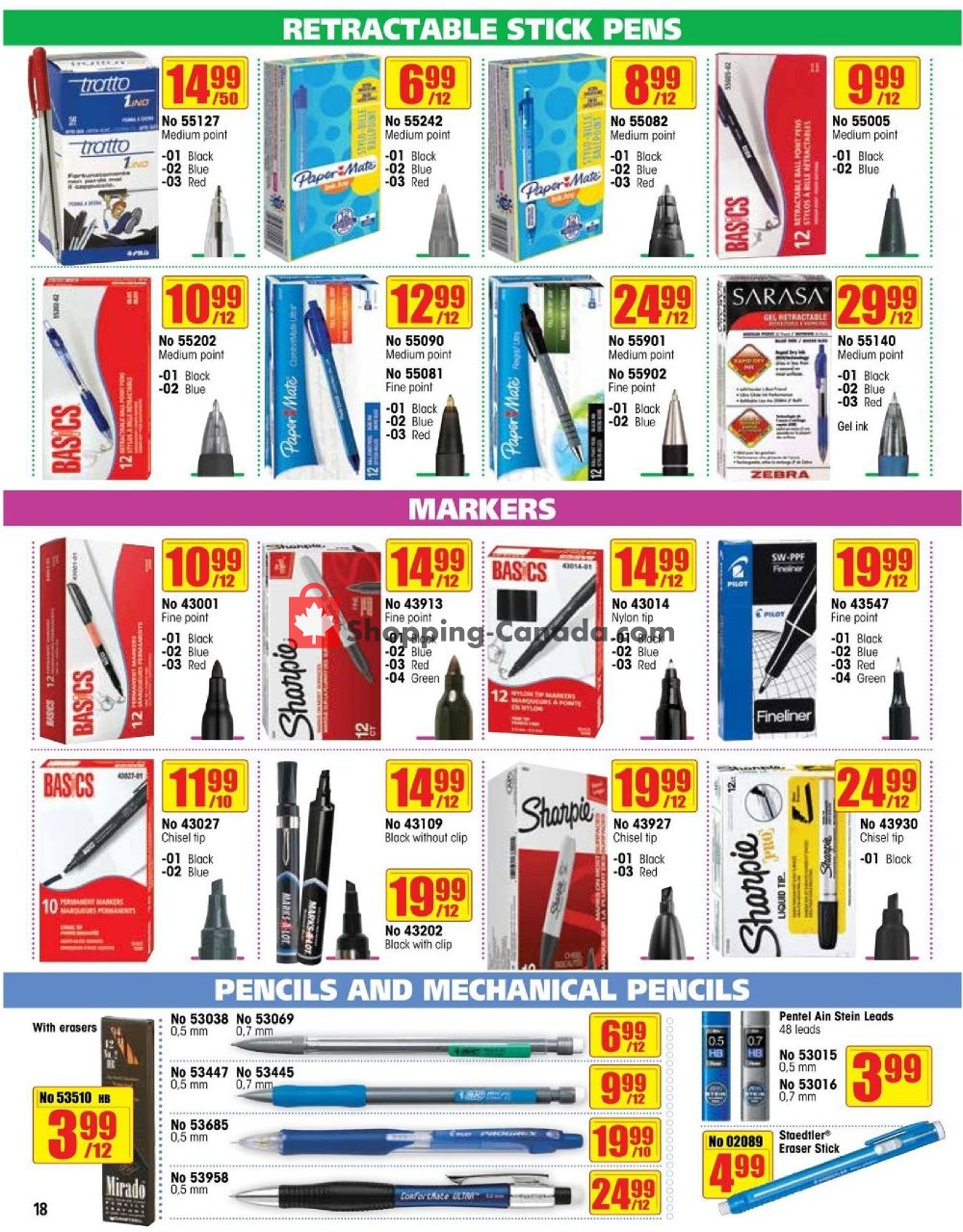 Basics Office Products flyer from Wednesday May 1, 2019 to Sunday June 30, 2019 - page 18