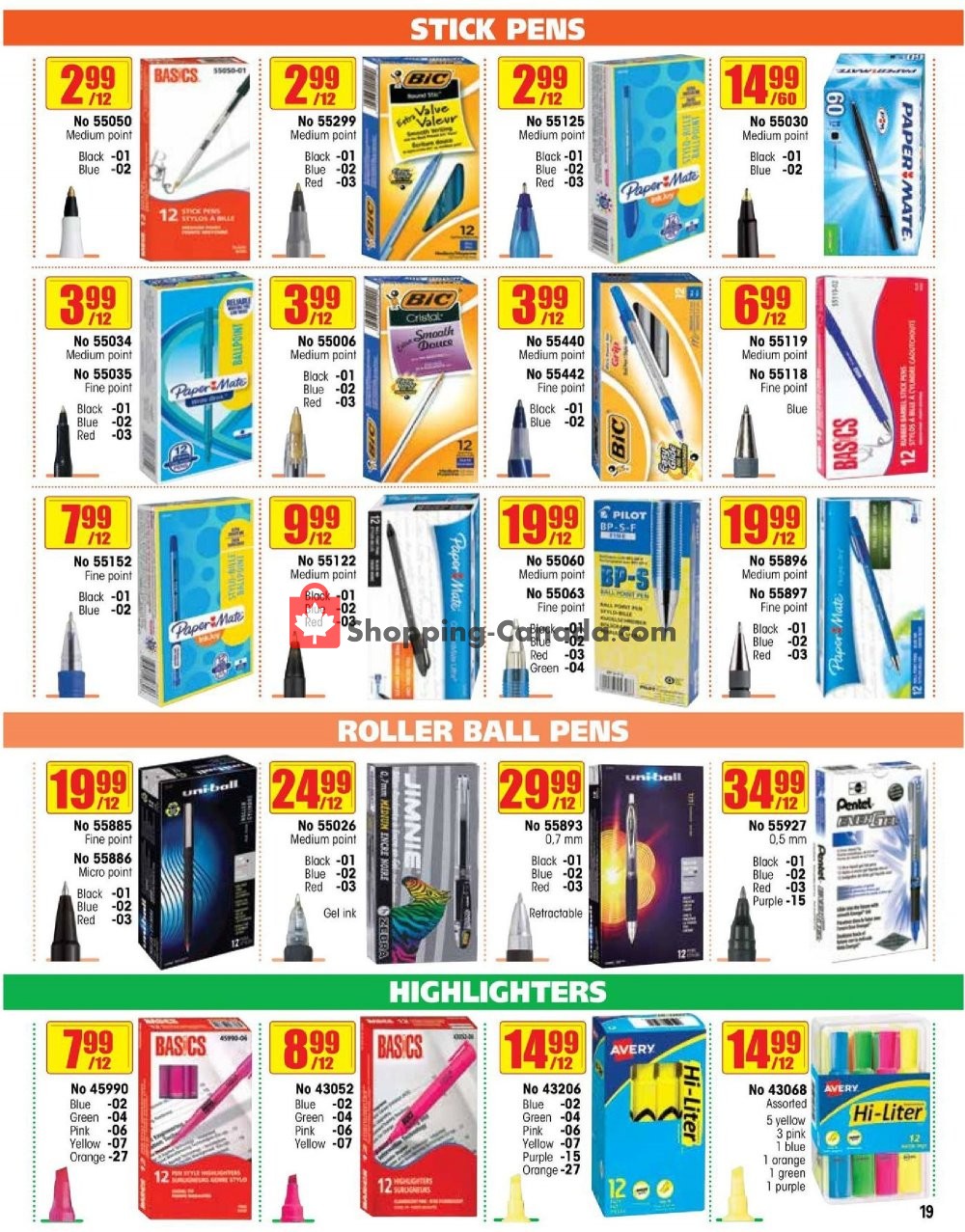 Basics Office Products flyer from Wednesday May 1, 2019 to Sunday June 30, 2019 - page 19