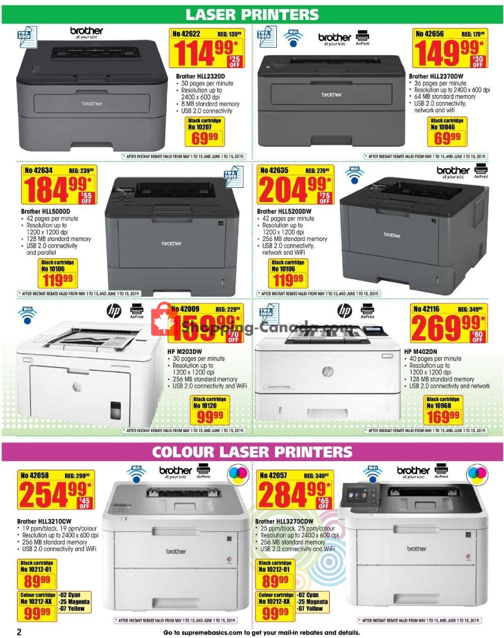 Basics Office Products flyer from Wednesday May 1, 2019 to Sunday June 30, 2019 - page 2