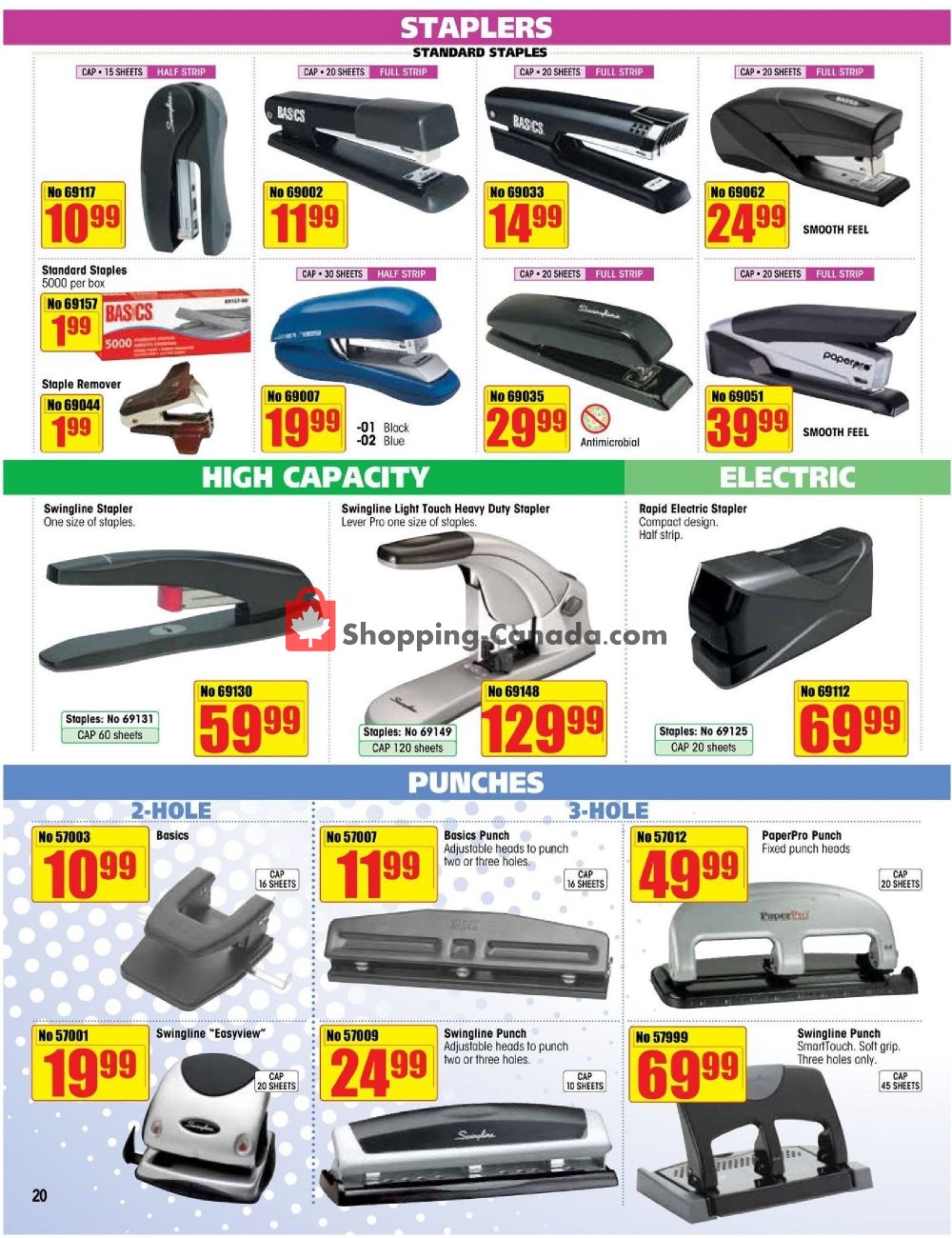 Basics Office Products flyer from Wednesday May 1, 2019 to Sunday June 30, 2019 - page 20