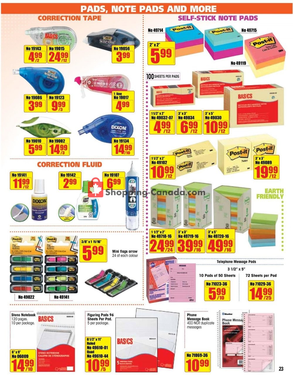 Basics Office Products flyer from Wednesday May 1, 2019 to Sunday June 30, 2019 - page 23