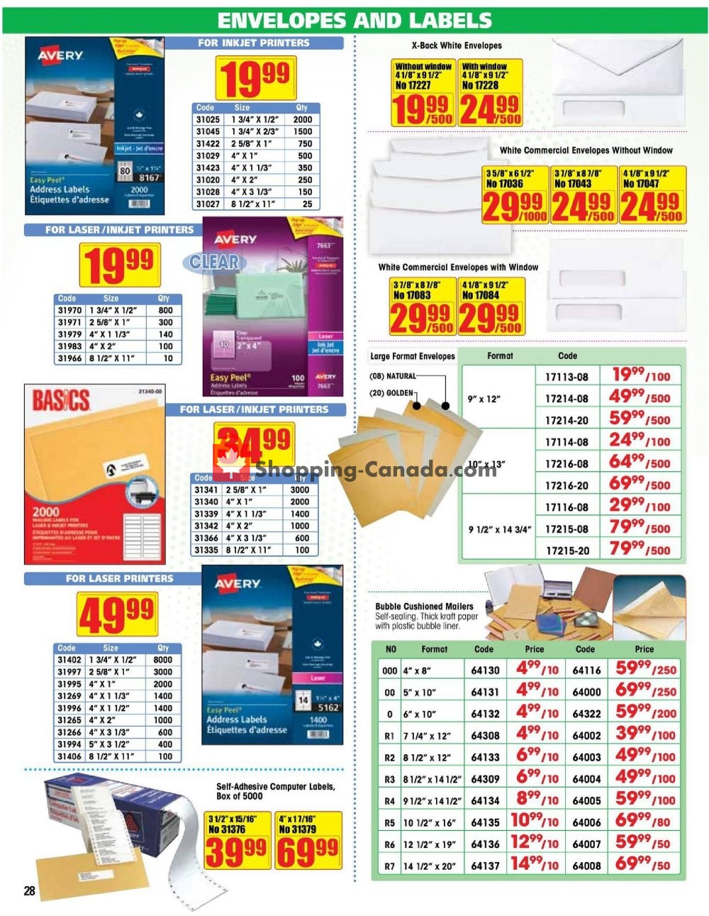 Basics Office Products flyer from Wednesday May 1, 2019 to Sunday June 30, 2019 - page 28