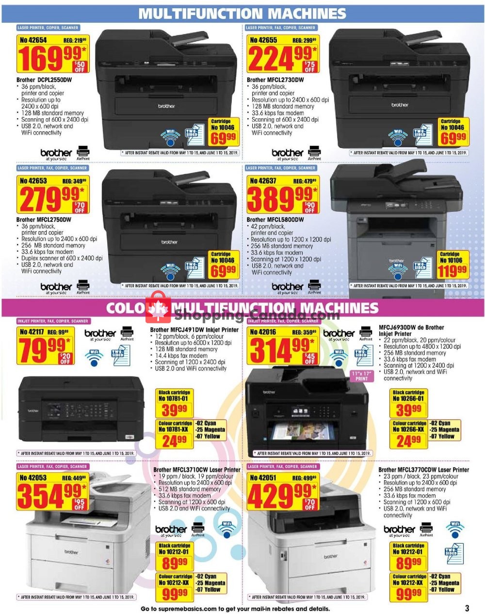 Basics Office Products flyer from Wednesday May 1, 2019 to Sunday June 30, 2019 - page 3