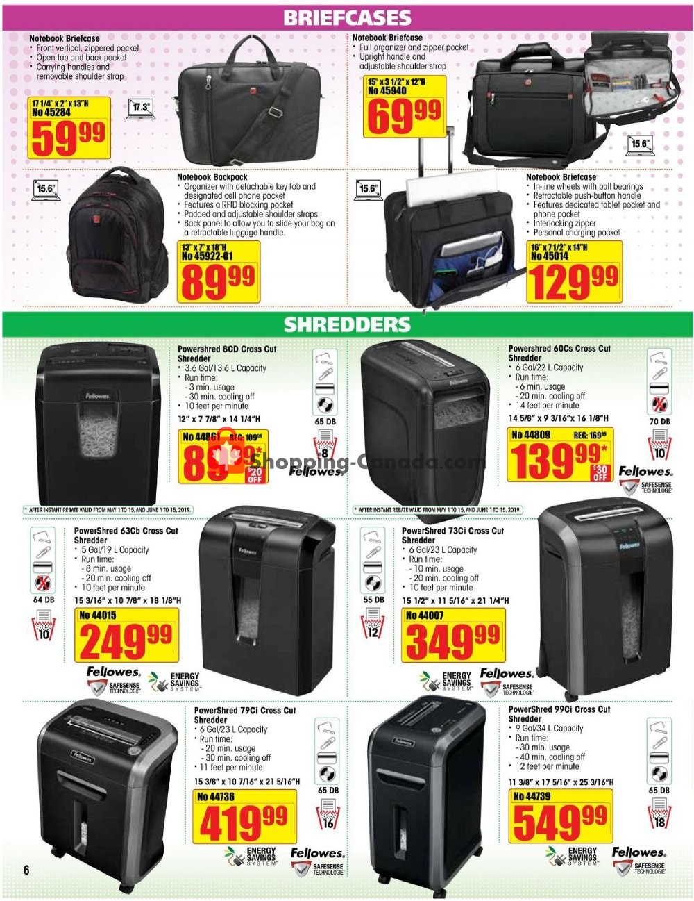 Basics Office Products flyer from Wednesday May 1, 2019 to Sunday June 30, 2019 - page 6