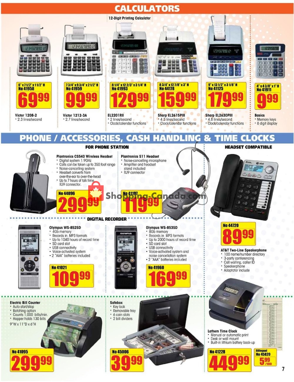 Basics Office Products flyer from Wednesday May 1, 2019 to Sunday June 30, 2019 - page 7