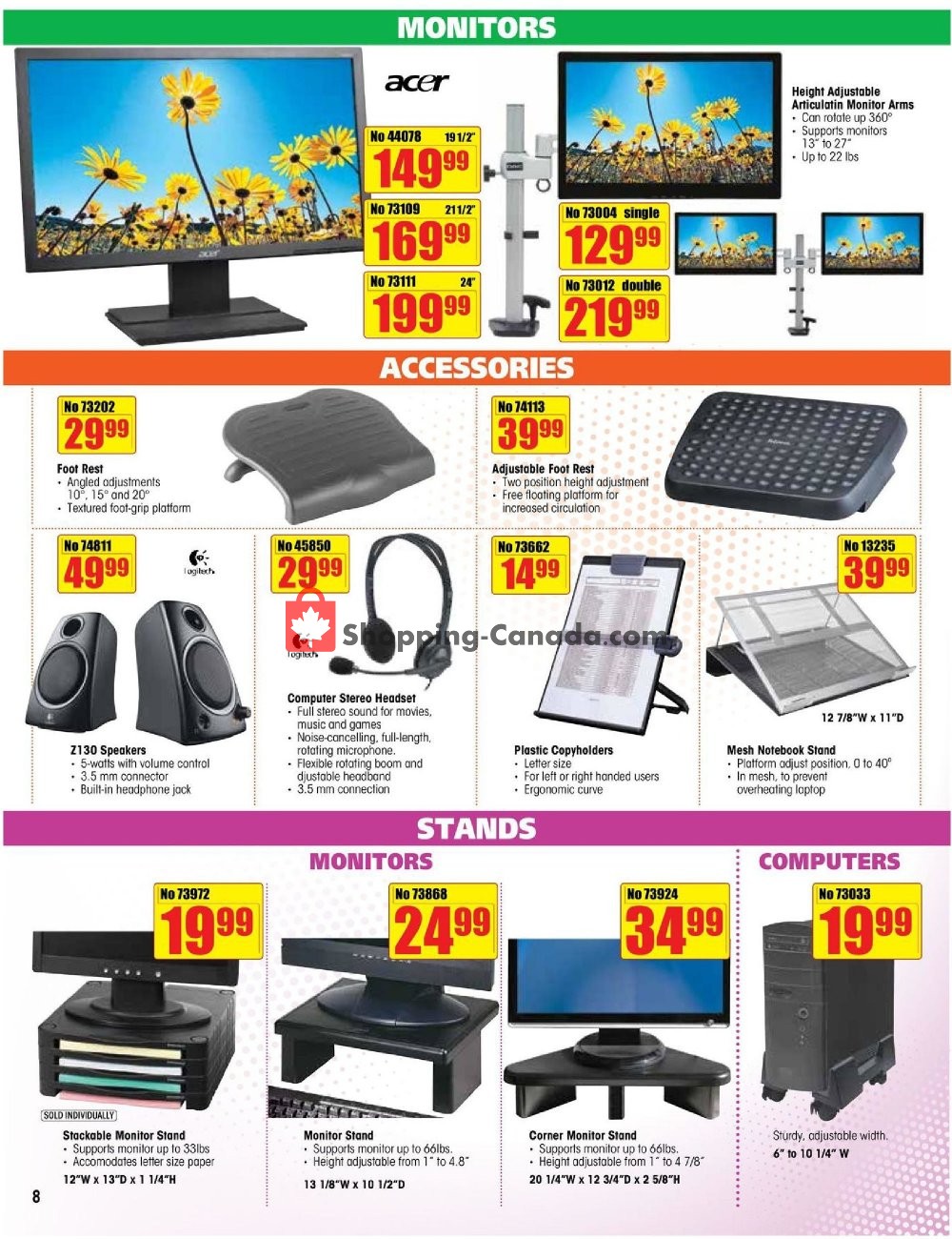 Basics Office Products flyer from Wednesday May 1, 2019 to Sunday June 30, 2019 - page 8