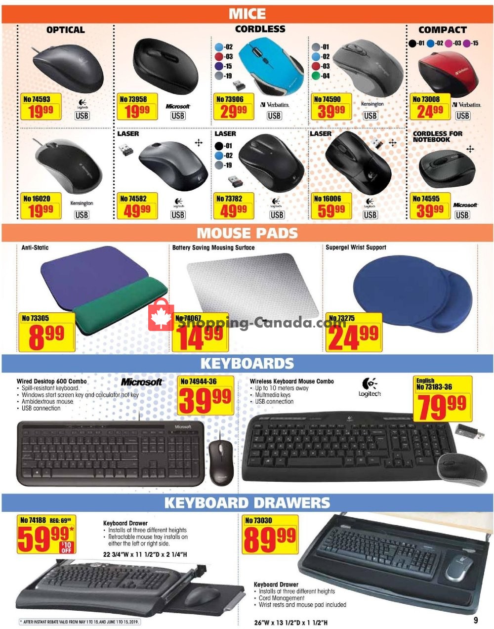 Basics Office Products flyer from Wednesday May 1, 2019 to Sunday June 30, 2019 - page 9