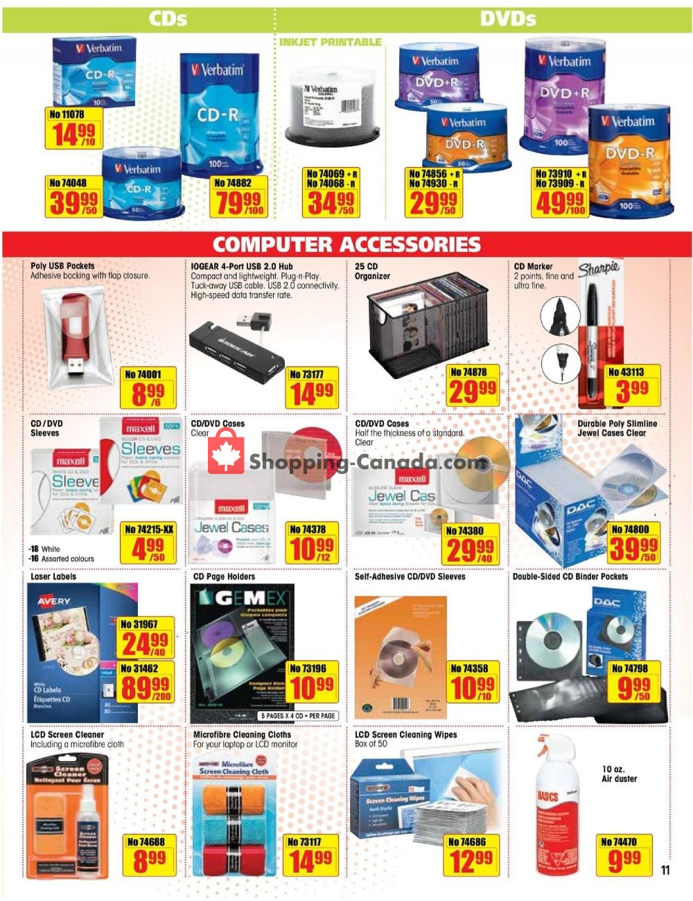 Basics Office Products flyer from Monday July 1, 2019 to Saturday August 31, 2019 - page 11