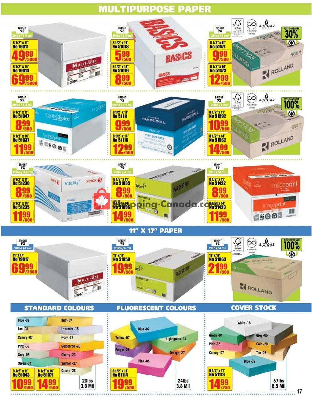 Basics Office Products flyer from Monday July 1, 2019 to Saturday August 31, 2019 - page 17