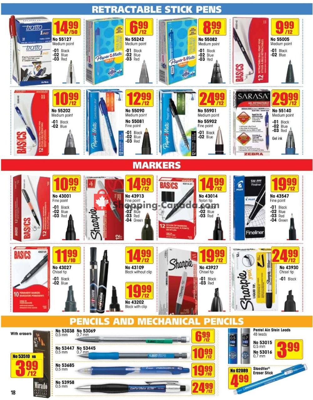 Basics Office Products flyer from Monday July 1, 2019 to Saturday August 31, 2019 - page 18