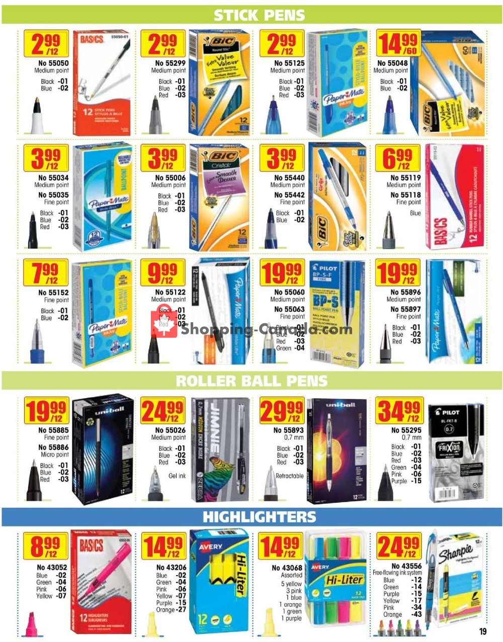 Basics Office Products flyer from Monday July 1, 2019 to Saturday August 31, 2019 - page 19