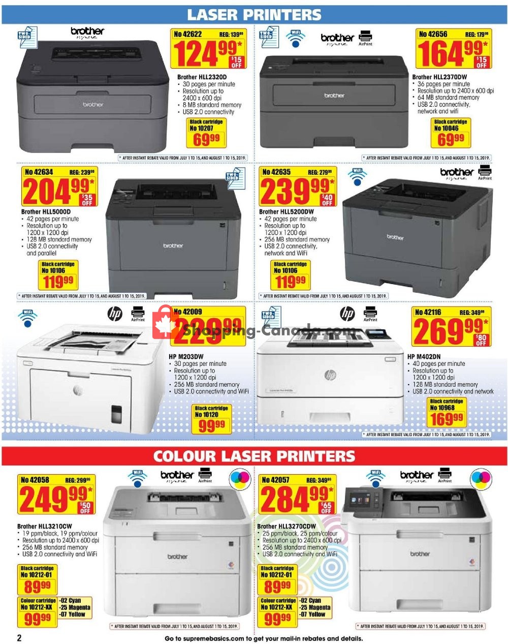 Basics Office Products flyer from Monday July 1, 2019 to Saturday August 31, 2019 - page 2