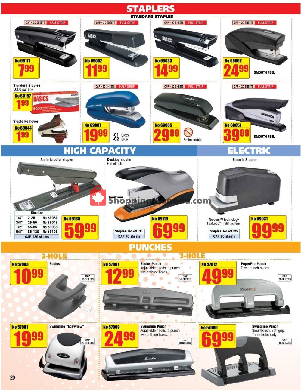 Basics Office Products flyer from Monday July 1, 2019 to Saturday August 31, 2019 - page 20