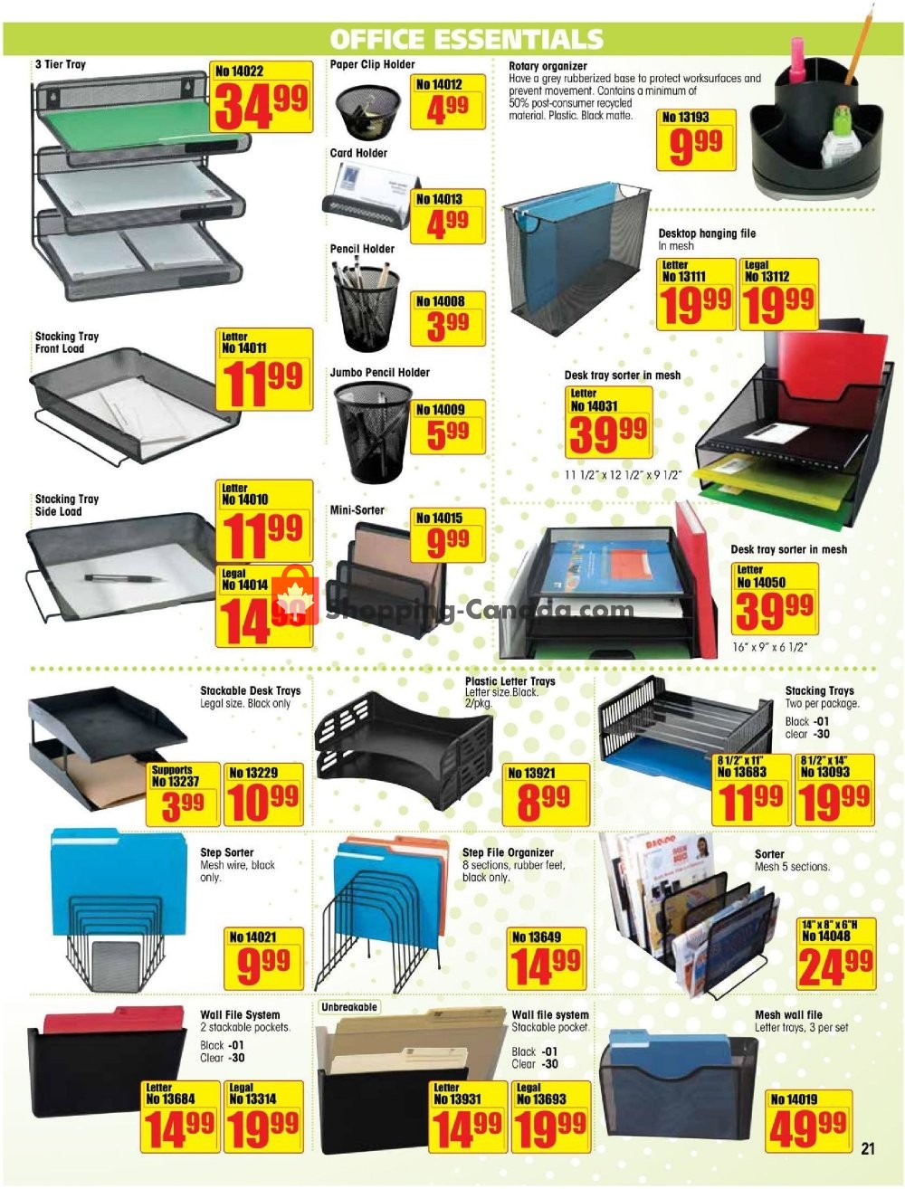 Basics Office Products flyer from Monday July 1, 2019 to Saturday August 31, 2019 - page 21