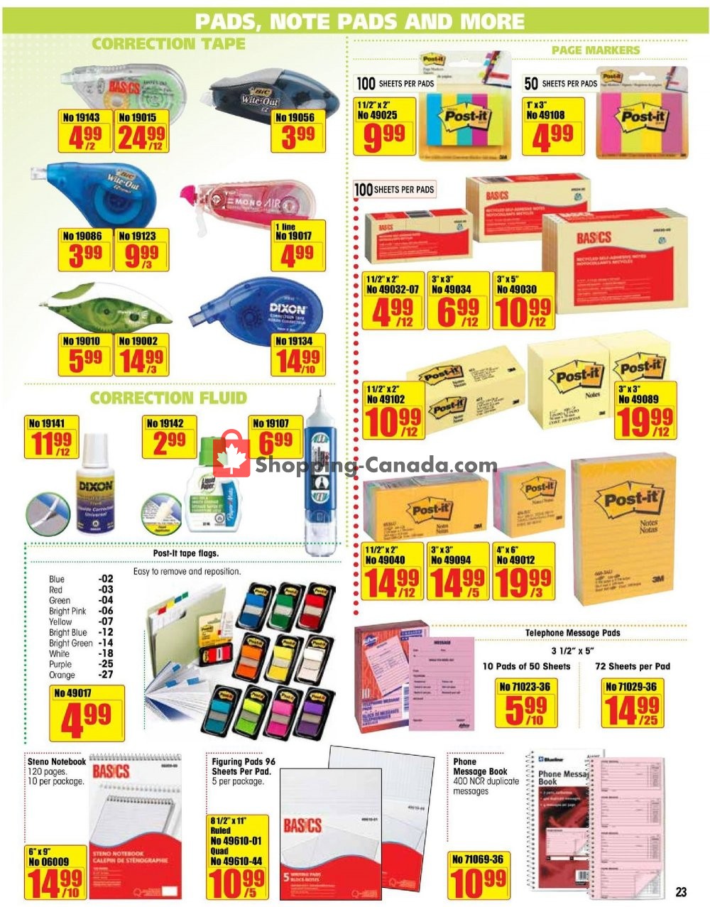 Basics Office Products flyer from Monday July 1, 2019 to Saturday August 31, 2019 - page 23