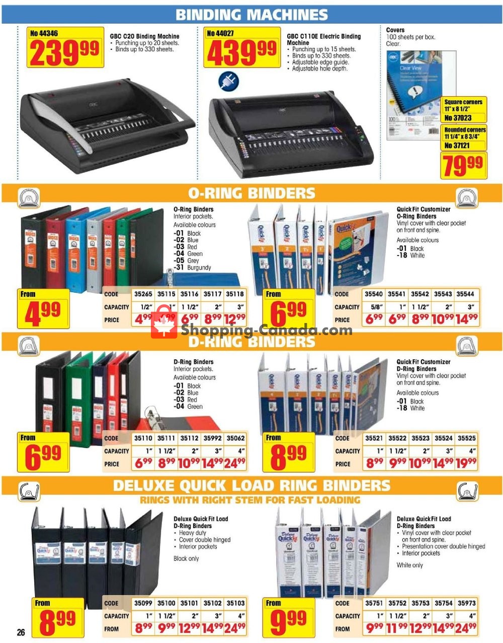 Basics Office Products flyer from Monday July 1, 2019 to Saturday August 31, 2019 - page 26
