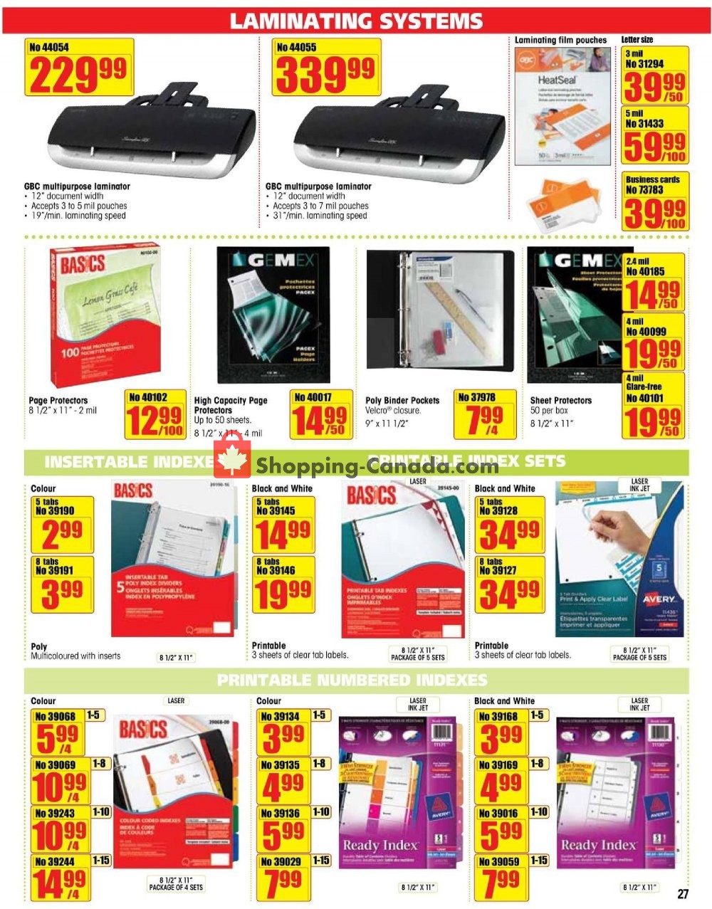Basics Office Products flyer from Monday July 1, 2019 to Saturday August 31, 2019 - page 27