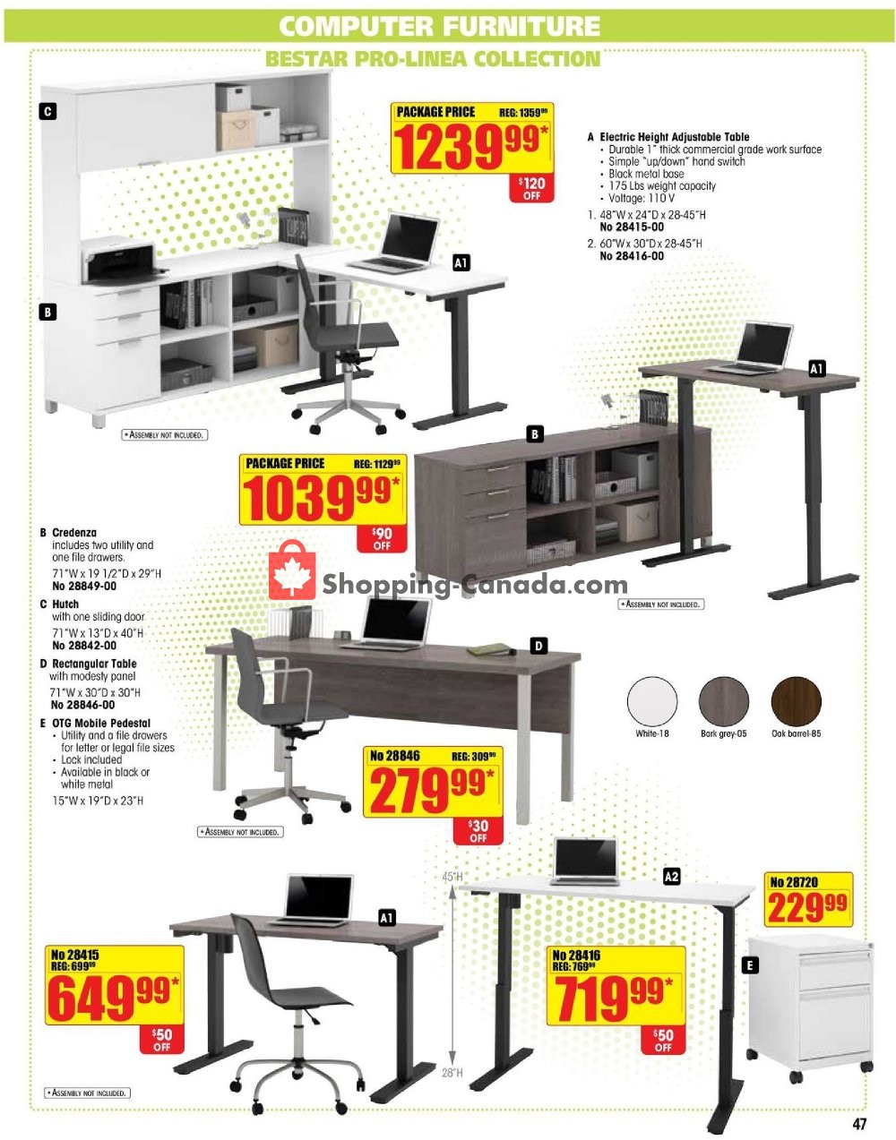 Basics Office Products flyer from Monday July 1, 2019 to Saturday August 31, 2019 - page 47