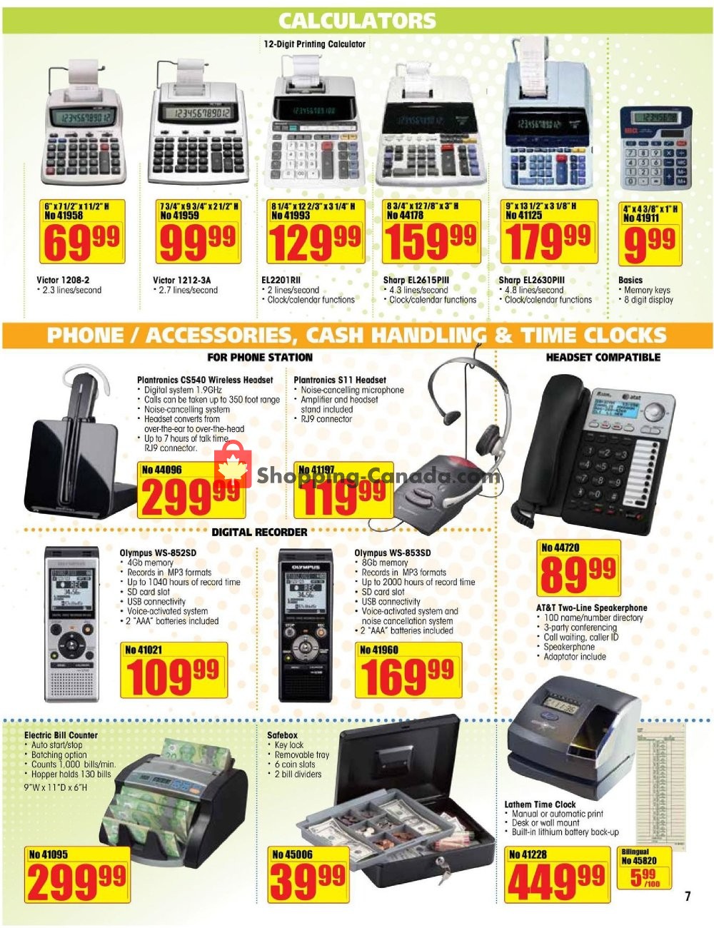 Basics Office Products flyer from Monday July 1, 2019 to Saturday August 31, 2019 - page 7