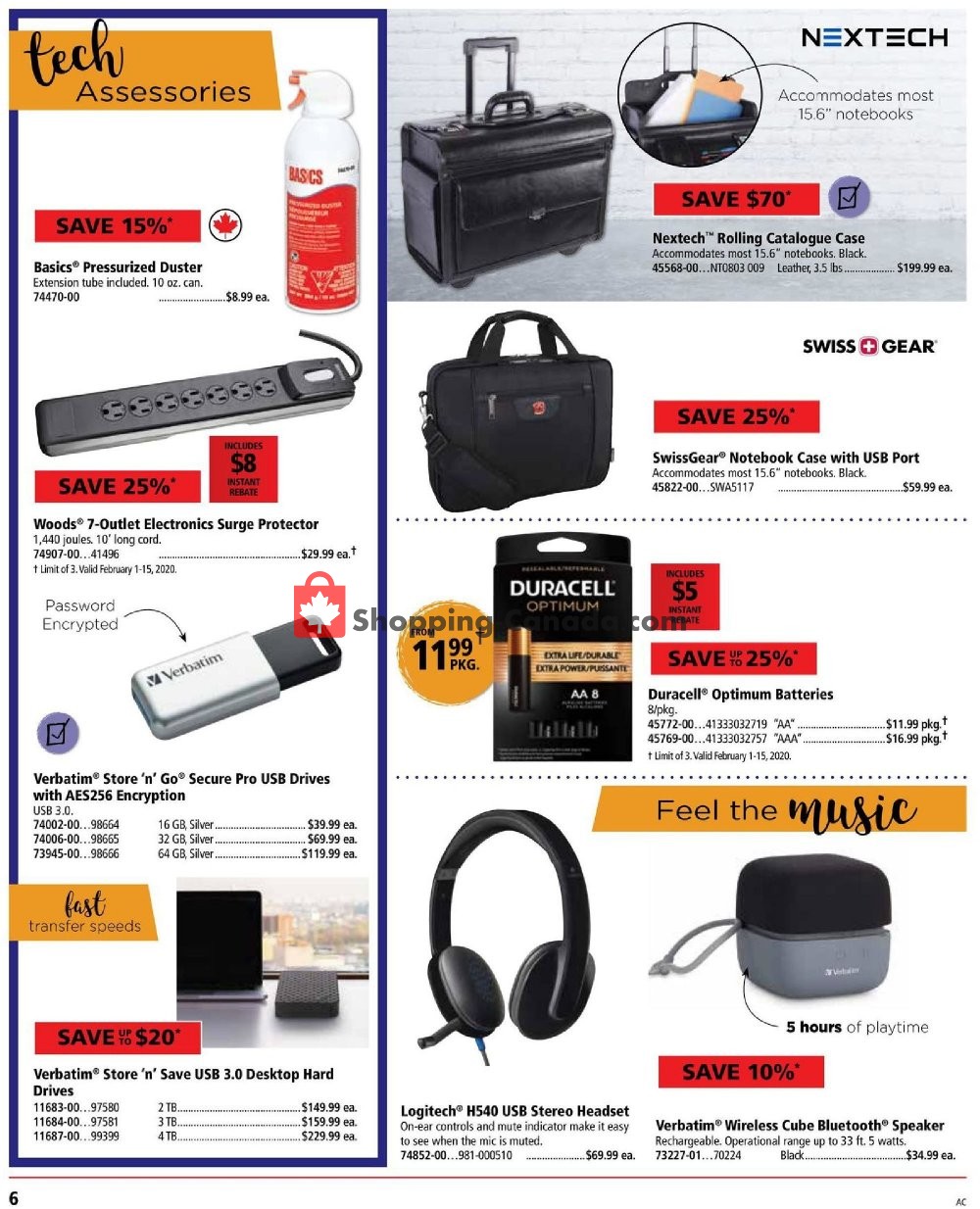 Basics Office Products flyer from Saturday February 1, 2020 to Saturday February 15, 2020 - page 6
