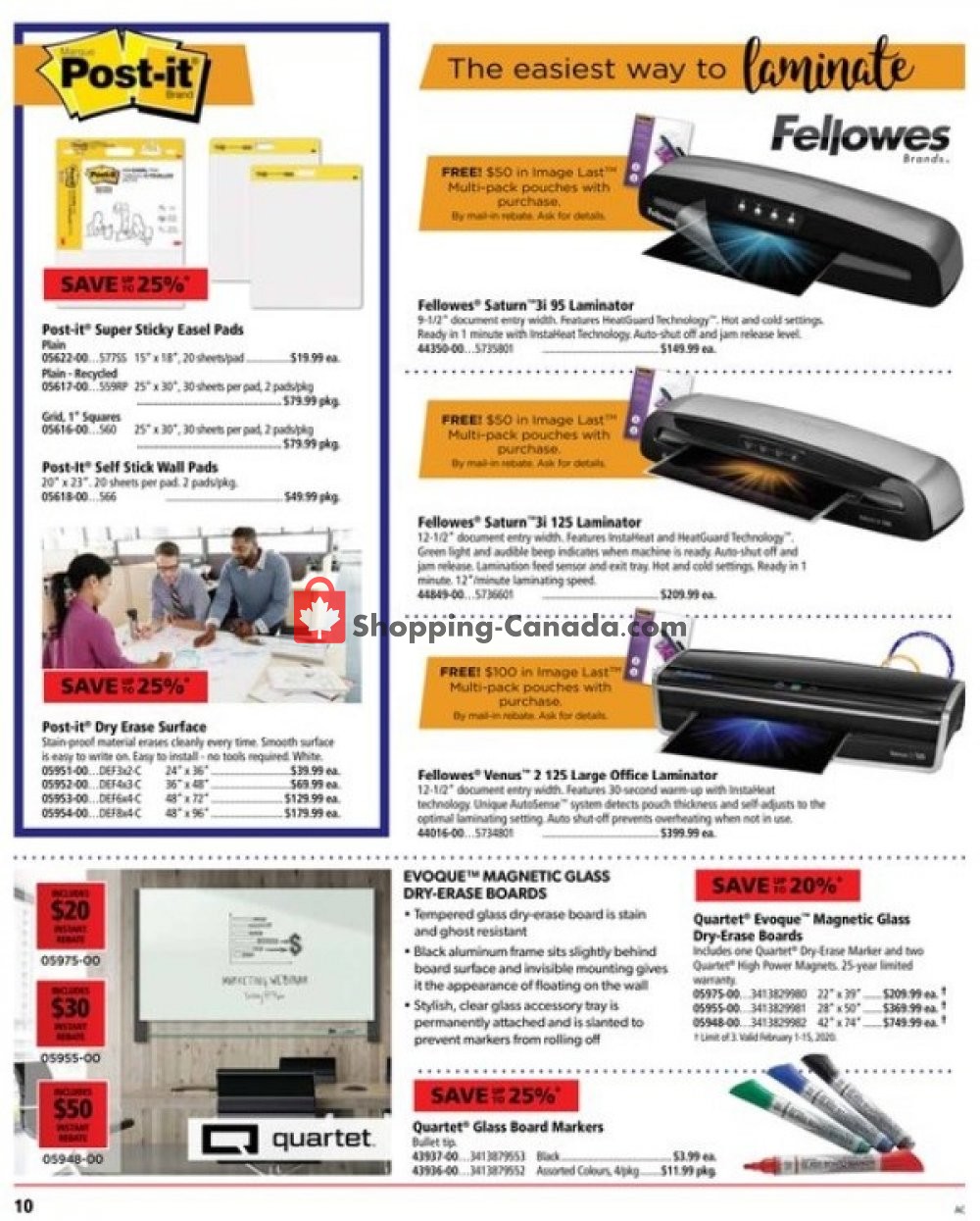 Basics Office Products flyer from Saturday February 1, 2020 to Saturday February 15, 2020 - page 10